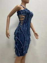 Load image into Gallery viewer, JADA WOW ME DENIM DRESS
