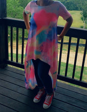 Load image into Gallery viewer, Tye-Dye OverSized Dress Multi Color
