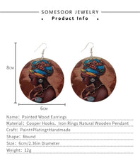 Load image into Gallery viewer, Black Queen Earrings
