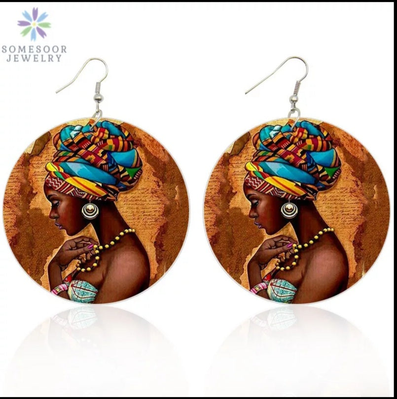 Black Queen Earrings