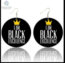 Load image into Gallery viewer, I&#39;m Black Excellence Earrings
