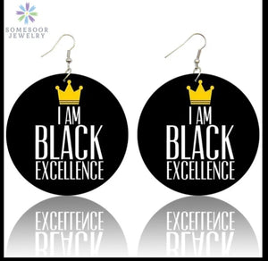 I'm Black Excellence Earrings
