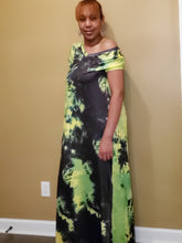 Load image into Gallery viewer, LIME AROUND MAXI DRESS
