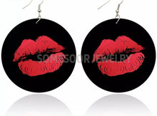 Load image into Gallery viewer, Lips Dripping Earrings
