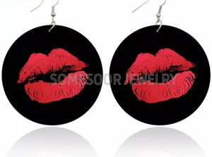 Lips Dripping Earrings