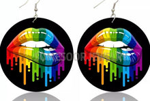Load image into Gallery viewer, Lips Dripping Earrings
