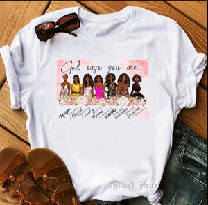 BLACK GIRL YOU ARE BEAUTIFUL TSHIRT