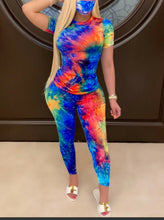 Load image into Gallery viewer, TIE DYE CHILL SET WITH MASK
