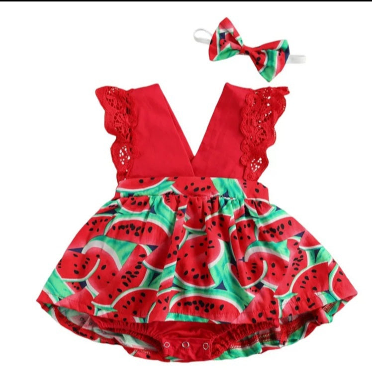 MELON BABY DRESS