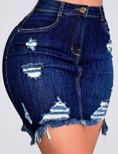MADAME DISTRESSED SKIRT