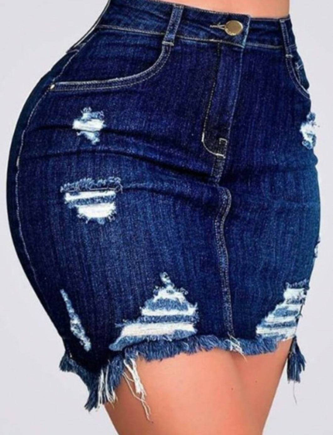 MADAME DISTRESSED SKIRT