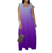 Load image into Gallery viewer, TWO TONE BOHEMIAN STYLE DRESS (PRE-ORDER ONLY)
