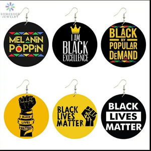 Melanin Poppin Earrings